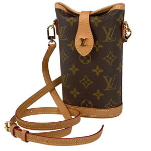 Louis Vuitton Fold Me Shoulder Bag Monogram Brown